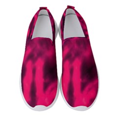 Purple Abstract Stars Women s Slip On Sneakers by DimitriosArt