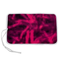 Purple Abstract Stars Pen Storage Case (l) by DimitriosArt