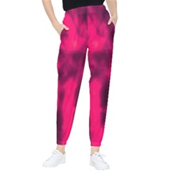 Purple Abstract Stars Tapered Pants