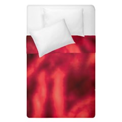 Cadmium Red Abstract Stars Duvet Cover Double Side (single Size)