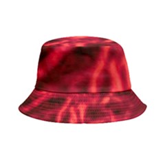 Cadmium Red Abstract Stars Inside Out Bucket Hat