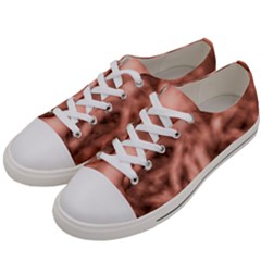 Rose Abstract Stars Men s Low Top Canvas Sneakers