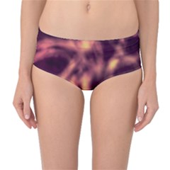 Topaz  Abstract Stars Mid-waist Bikini Bottoms