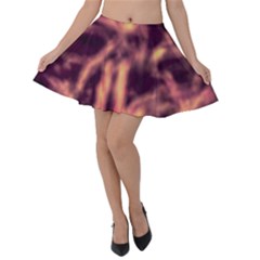 Topaz  Abstract Stars Velvet Skater Skirt