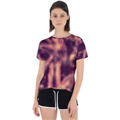 Topaz  Abstract Stars Open Back Sport Tee by DimitriosArt