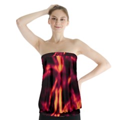 Lava Abstract Stars Strapless Top by DimitriosArt