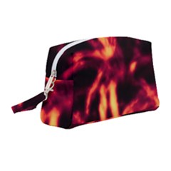 Lava Abstract Stars Wristlet Pouch Bag (medium)