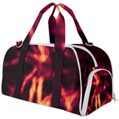 Lava Abstract Stars Burner Gym Duffel Bag by DimitriosArt
