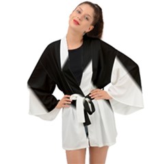 Gradient Long Sleeve Kimono by Sparkle