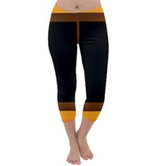 Gradient Capri Winter Leggings  by Sparkle