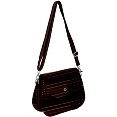 Gradient Saddle Handbag