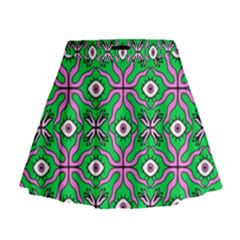 Abstract Illustration With Eyes Mini Flare Skirt by SychEva