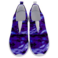 Purple  Waves Abstract Series No2 No Lace Lightweight Shoes by DimitriosArt