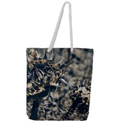 I’m A Dangerous Full Print Rope Handle Tote (large) by DimitriosArt