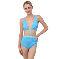 Reference Tied Up Two Piece Swimsuit