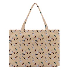 Festive Champagne Medium Tote Bag by SychEva