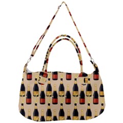 Champagne For The Holiday Removal Strap Handbag by SychEva