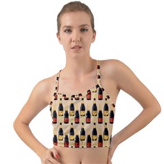 Champagne For The Holiday Mini Tank Bikini Top by SychEva