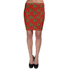 Christmas Trees Bodycon Skirt by SychEva