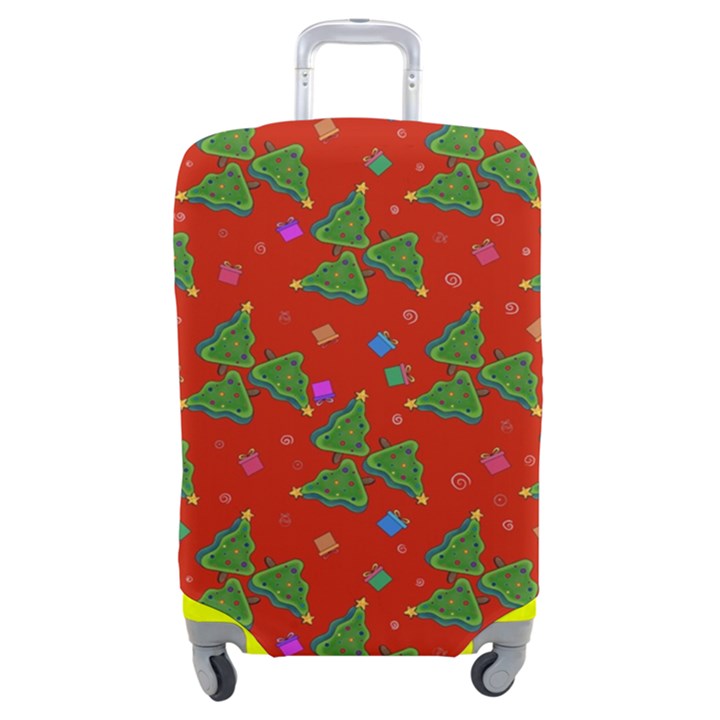 Christmas Trees Luggage Cover (Medium)