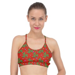 Christmas Trees Basic Training Sports Bra by SychEva