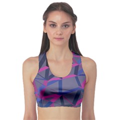 3d Lovely Geo Lines Sports Bra