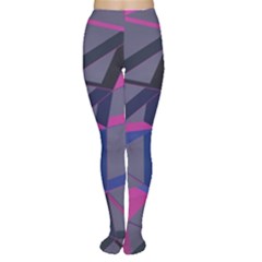 3d Lovely Geo Lines Tights by Uniqued