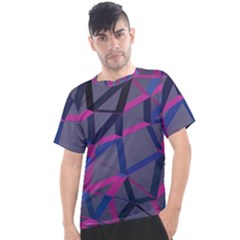 3d Lovely Geo Lines Men s Sport Top by Uniqued