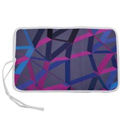 3d Lovely Geo Lines Pen Storage Case (L)