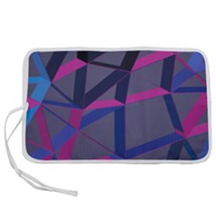 3d Lovely Geo Lines Pen Storage Case (m) by Uniqued