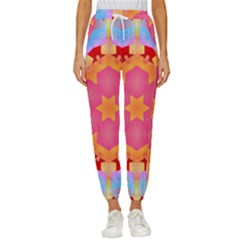 Digitalart Cropped Drawstring Pants by Sparkle