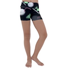 Digitalart Kids  Lightweight Velour Yoga Shorts by Sparkle