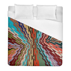 Digital Illusion Duvet Cover (full/ Double Size) by Sparkle