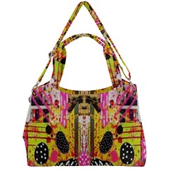 Digital Illusion Double Compartment Shoulder Bag by Sparkle