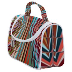 Digital Illusion Satchel Handbag by Sparkle