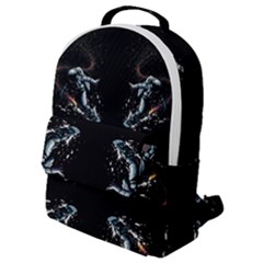 Digital Illusion Flap Pocket Backpack (small) by Sparkle