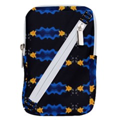 Digital Illusion Belt Pouch Bag (small) by Sparkle