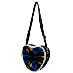 Digital Illusion Heart Shoulder Bag by Sparkle