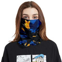 Digital Illusion Face Covering Bandana (two Sides) by Sparkle