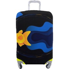 Digital Illusion Luggage Cover (large) by Sparkle