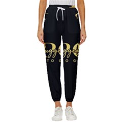 Plugged Into Gold Cropped Drawstring Pants