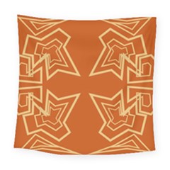 Abstract Pattern Geometric Backgrounds   Square Tapestry (large) by Eskimos