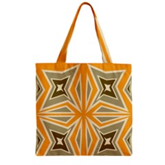 Abstract Pattern Geometric Backgrounds   Zipper Grocery Tote Bag by Eskimos