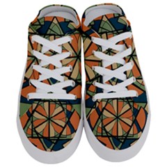 Abstract Pattern Geometric Backgrounds   Half Slippers by Eskimos