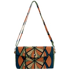 Abstract Pattern Geometric Backgrounds   Removable Strap Clutch Bag by Eskimos