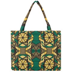 Abstract Pattern Geometric Backgrounds   Mini Tote Bag