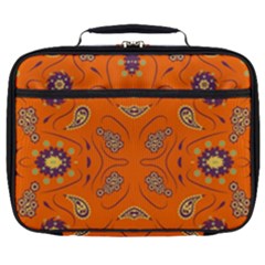Floral Pattern Paisley Style  Full Print Lunch Bag by Eskimos