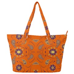 Floral Pattern Paisley Style  Full Print Shoulder Bag by Eskimos