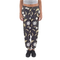 Folk Flowers Print Floral Pattern Ethnic Art Women s Jogger Sweatpants by Eskimos