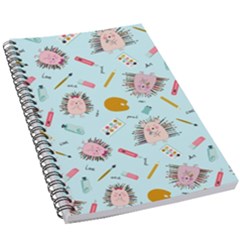 Hedgehogs Artists 5 5  X 8 5  Notebook by SychEva